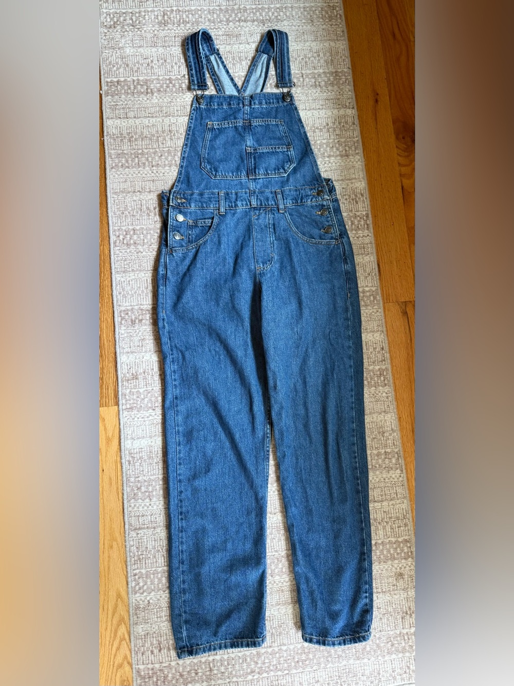 We The Free Light Blue Denim Overalls - Picture 1 of 4